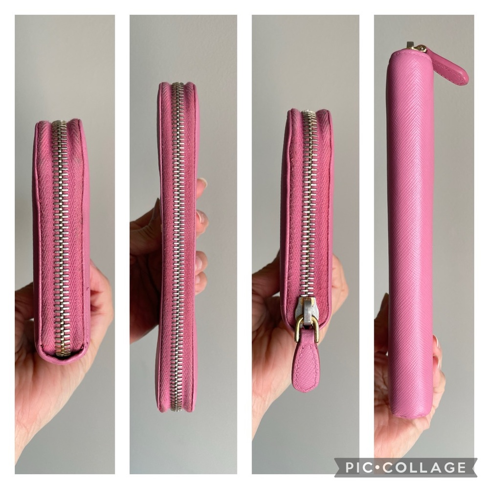 Authentic Prada Saffiano zippy wallet - Picture 4 of 16